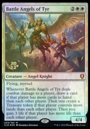 Battle Angels of Tyr [Commander Legends: Battle for Baldur's Gate Prerelease Promos] | Gamers Paradise