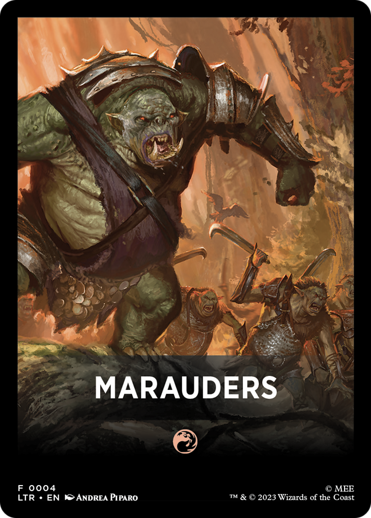 Marauders Theme Card [The Lord of the Rings: Tales of Middle-Earth Tokens] | Gamers Paradise