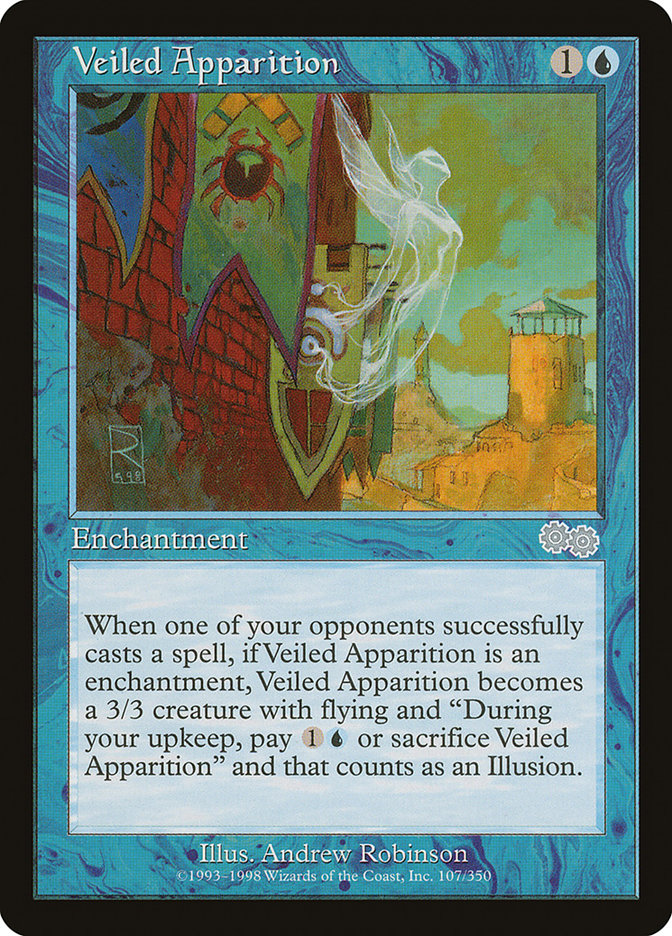 Veiled Apparition [Urza's Saga] | Gamers Paradise