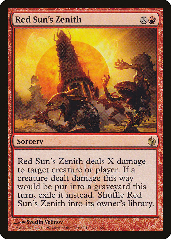 Red Sun's Zenith [Mirrodin Besieged] | Gamers Paradise