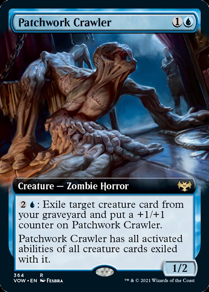 Patchwork Crawler (Extended Art) [Innistrad: Crimson Vow] | Gamers Paradise