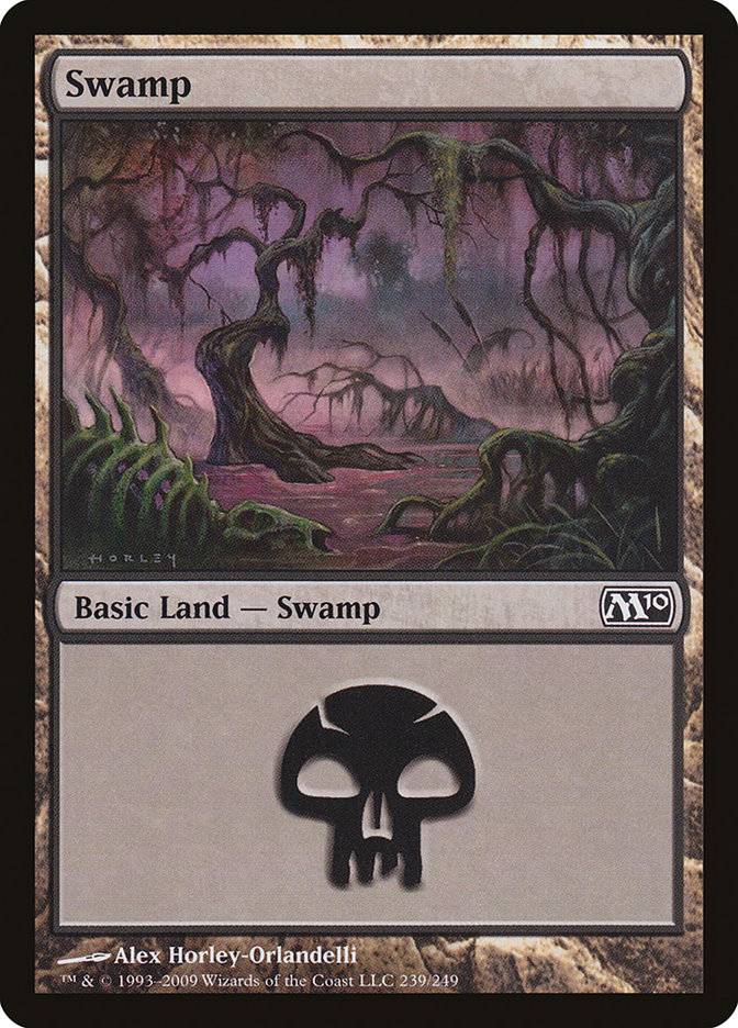 Swamp (239) [Magic 2010] | Gamers Paradise