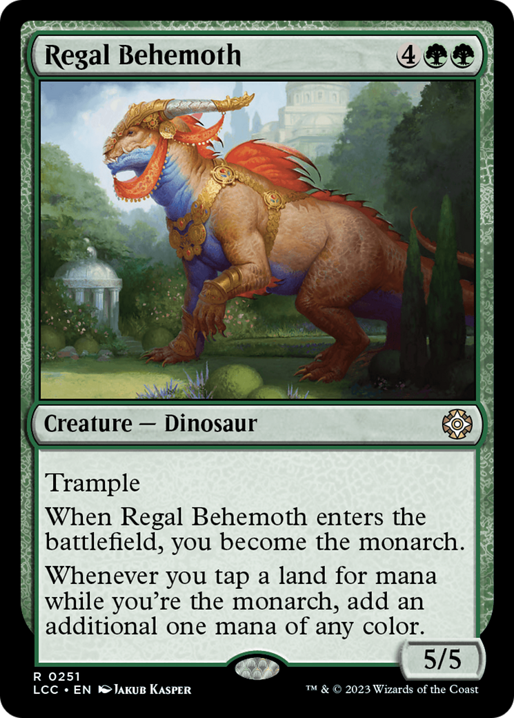 Regal Behemoth [The Lost Caverns of Ixalan Commander] | Gamers Paradise