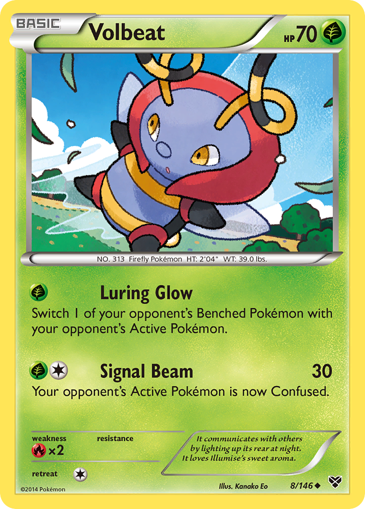 Volbeat (8/146) [XY: Base Set] | Gamers Paradise