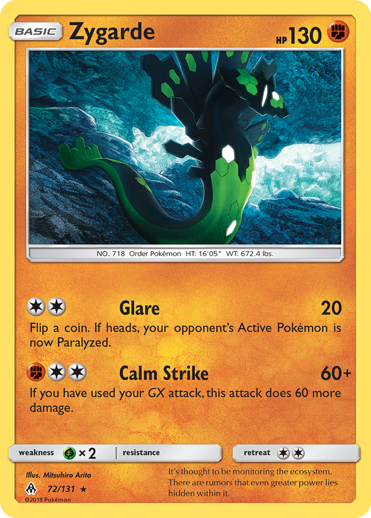 Zygarde (72/131) [Sun & Moon: Forbidden Light] | Gamers Paradise