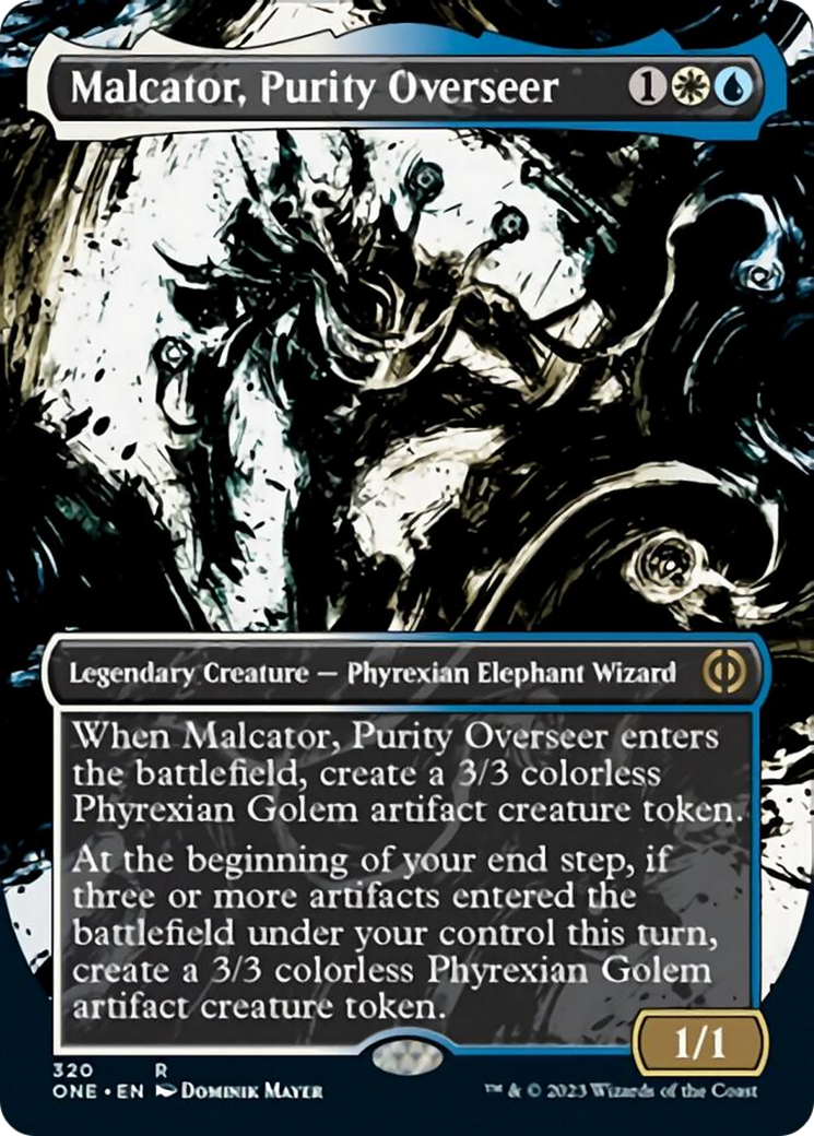 Malcator, Purity Overseer (Borderless Ichor) [Phyrexia: All Will Be One] | Gamers Paradise