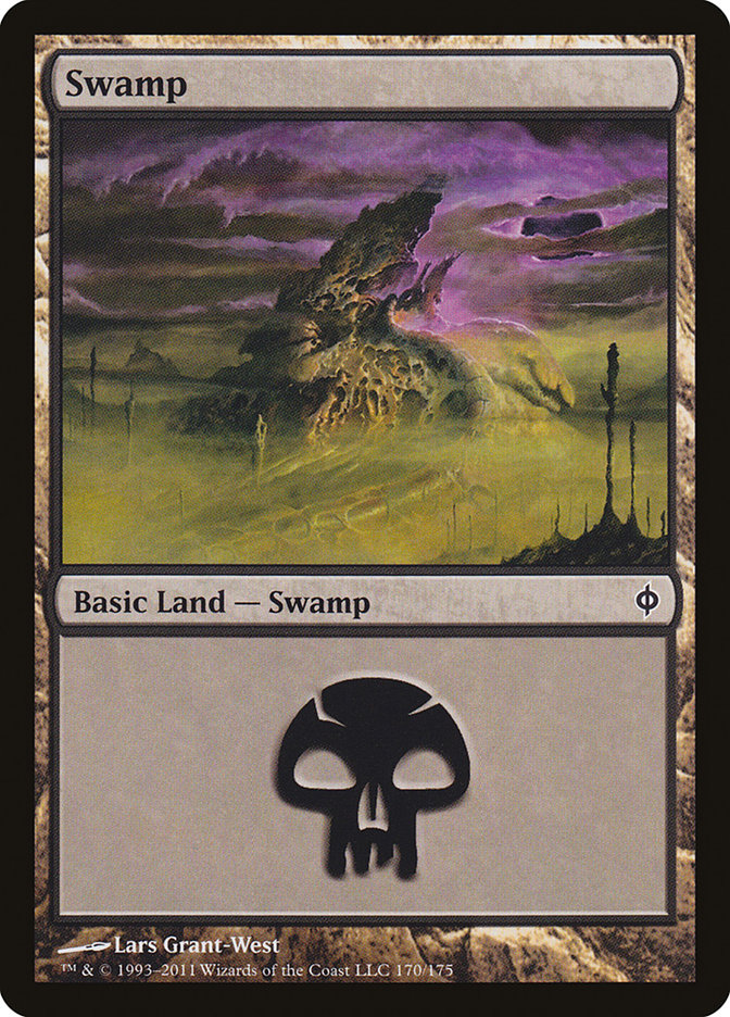 Swamp (170) [New Phyrexia] | Gamers Paradise