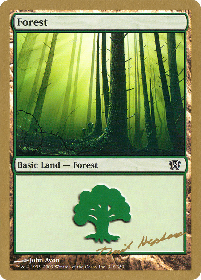 Forest (dh348) (Dave Humpherys) [World Championship Decks 2003] | Gamers Paradise