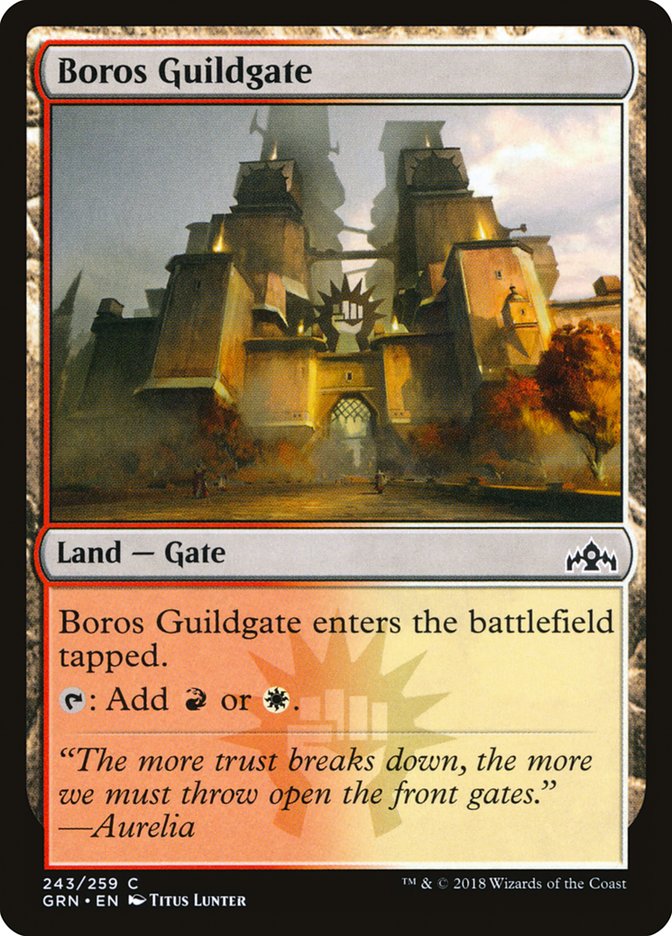 Boros Guildgate (243/259) [Guilds of Ravnica] | Gamers Paradise