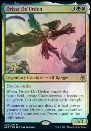 Drizzt Do'Urden [Dungeons & Dragons: Adventures in the Forgotten Realms Prerelease Promos] | Gamers Paradise