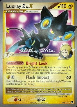 Luxray GL LV.X (109/111) (Luxdrill - Stephen Silvestro) [World Championships 2009] | Gamers Paradise