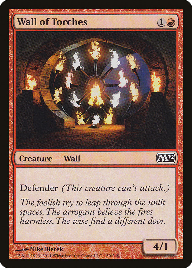 Wall of Torches [Magic 2012] | Gamers Paradise