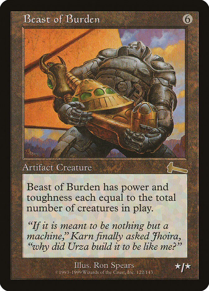 Beast of Burden [Urza's Legacy] | Gamers Paradise