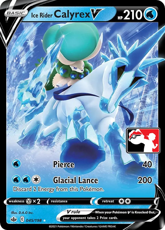 Ice Rider Calyrex V (045/198) [Prize Pack Series One] | Gamers Paradise