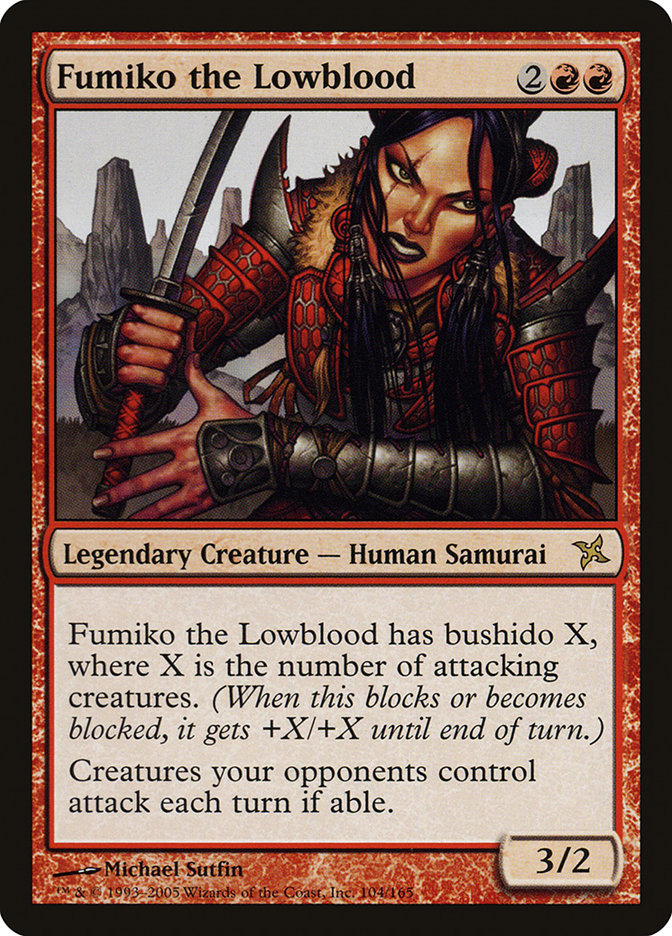 Fumiko the Lowblood [Betrayers of Kamigawa] | Gamers Paradise