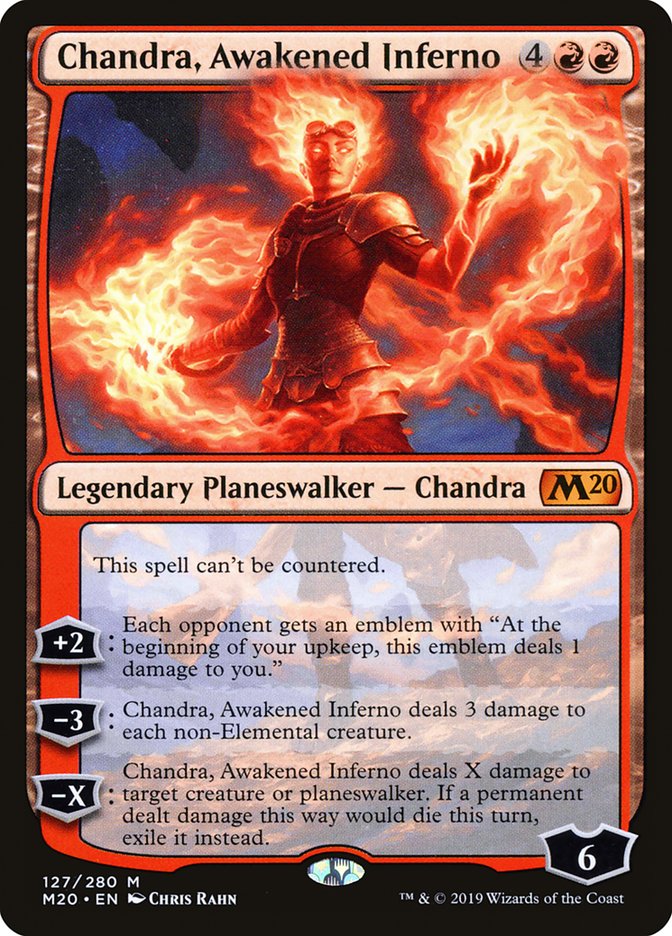 Chandra, Awakened Inferno [Core Set 2020] | Gamers Paradise