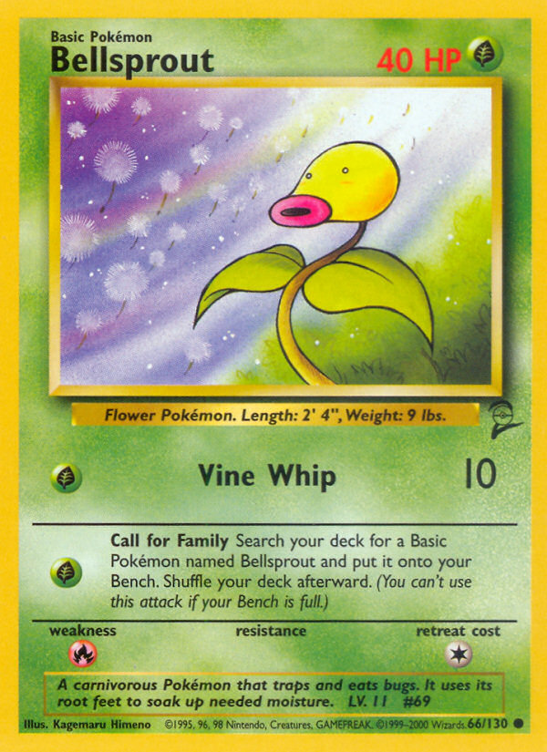 Bellsprout (66/130) [Base Set 2] | Gamers Paradise