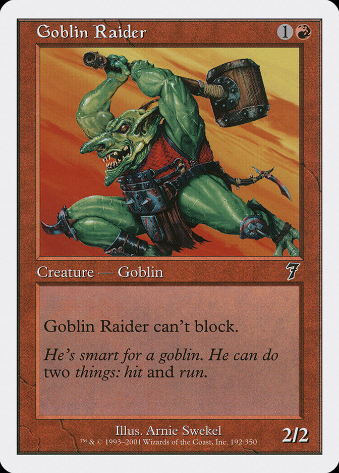 Goblin Raider [Seventh Edition] | Gamers Paradise