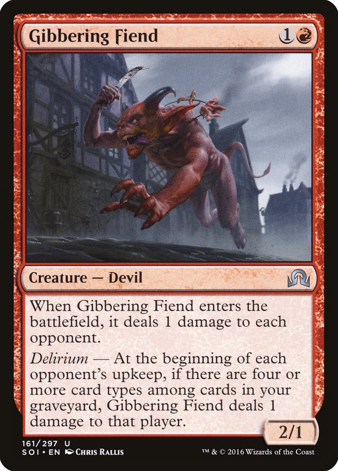 Gibbering Fiend [Shadows over Innistrad] | Gamers Paradise