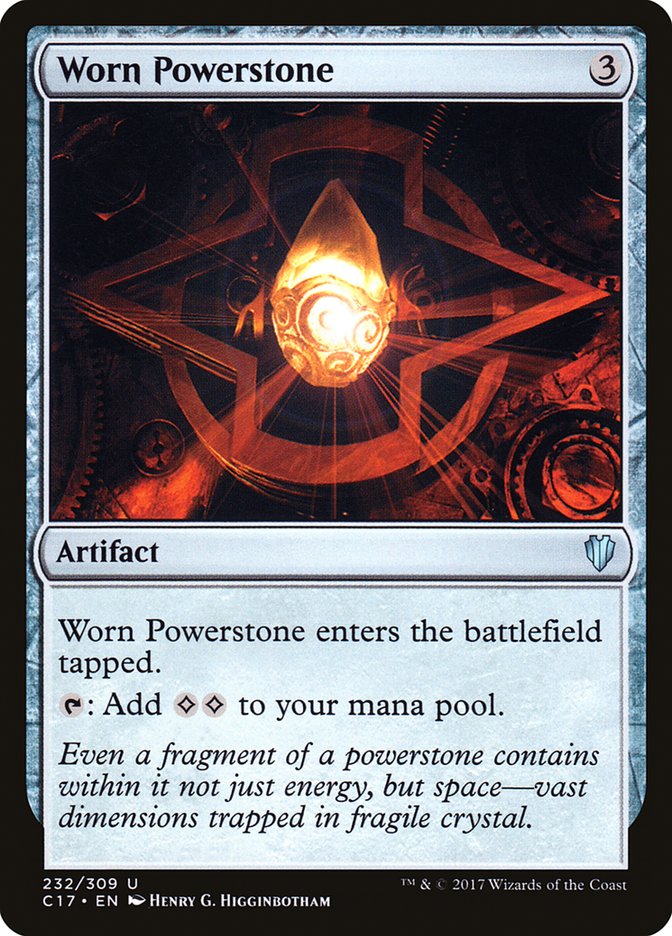 Worn Powerstone [Commander 2017] | Gamers Paradise