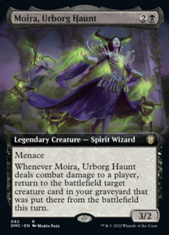 Moira, Urborg Haunt (Extended Art) [Dominaria United Commander] | Gamers Paradise