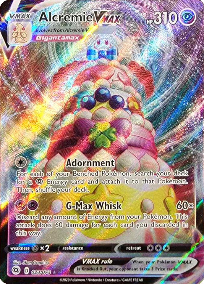 Alcremie VMAX (023/073) [Prize Pack Series One] | Gamers Paradise