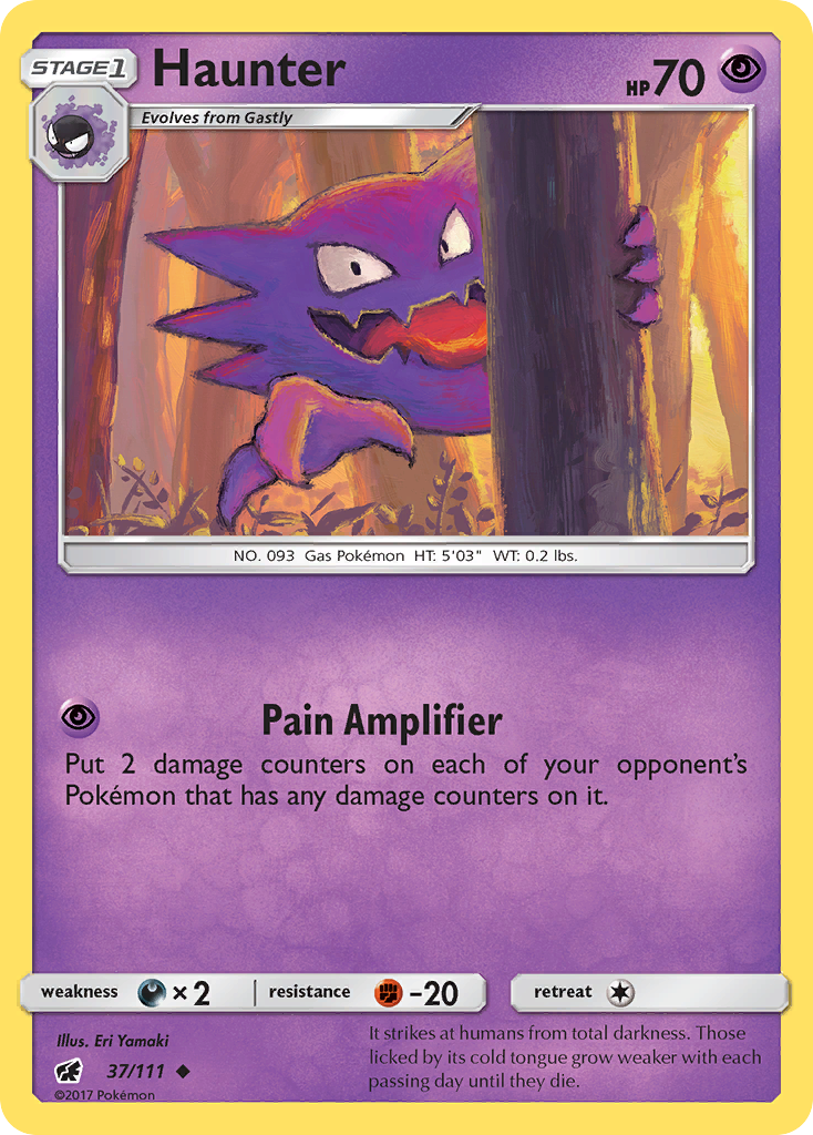 Haunter (37/111) [Sun & Moon: Crimson Invasion] | Gamers Paradise