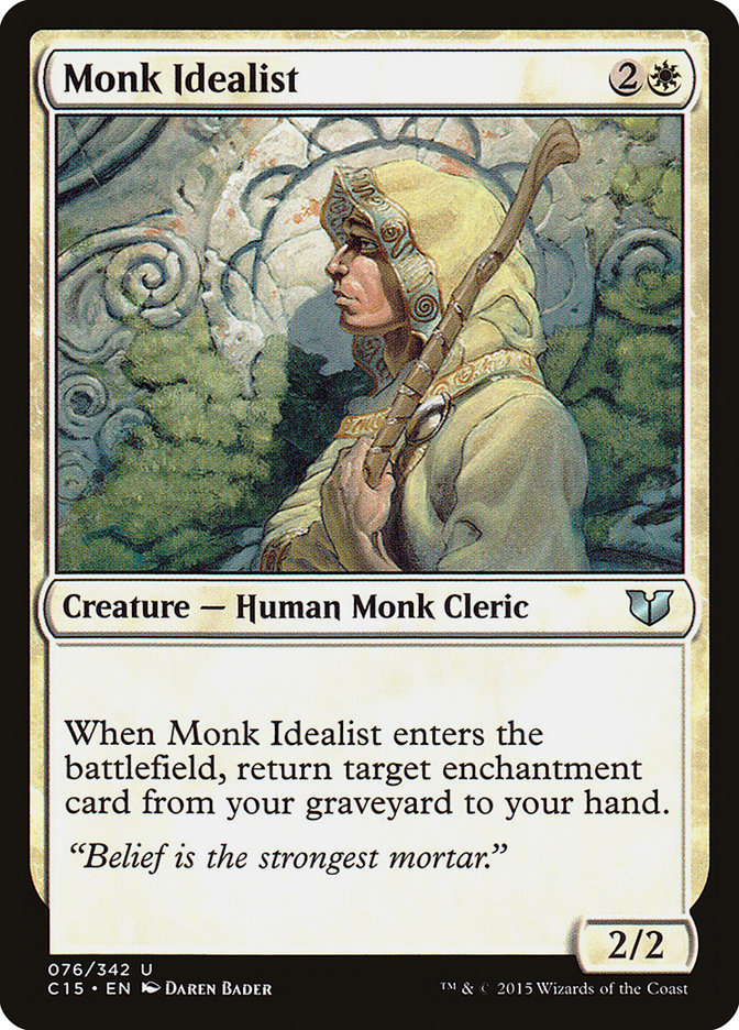 Monk Idealist [Commander 2015] | Gamers Paradise