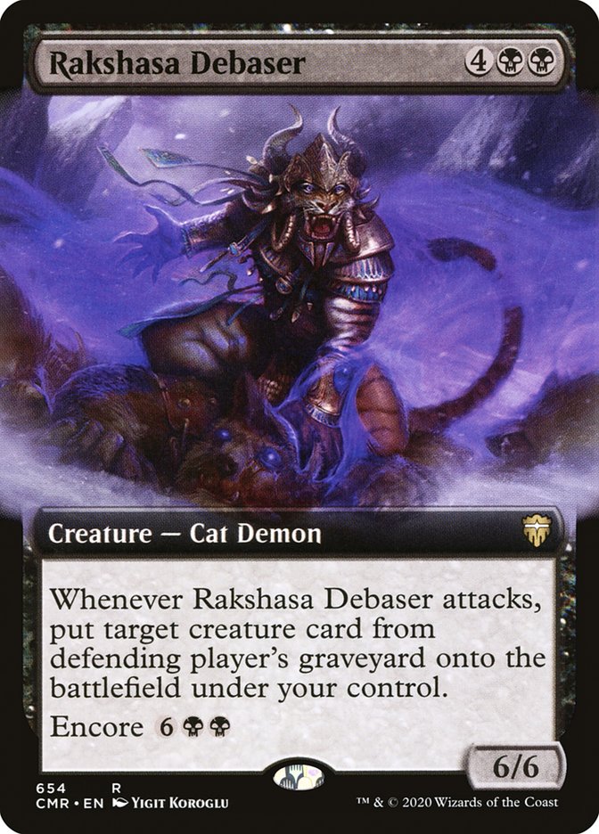 Rakshasa Debaser (Extended Art) [Commander Legends] | Gamers Paradise