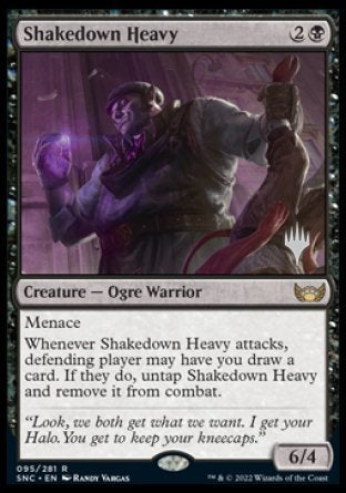 Shakedown Heavy (Promo Pack) [Streets of New Capenna Promos] | Gamers Paradise