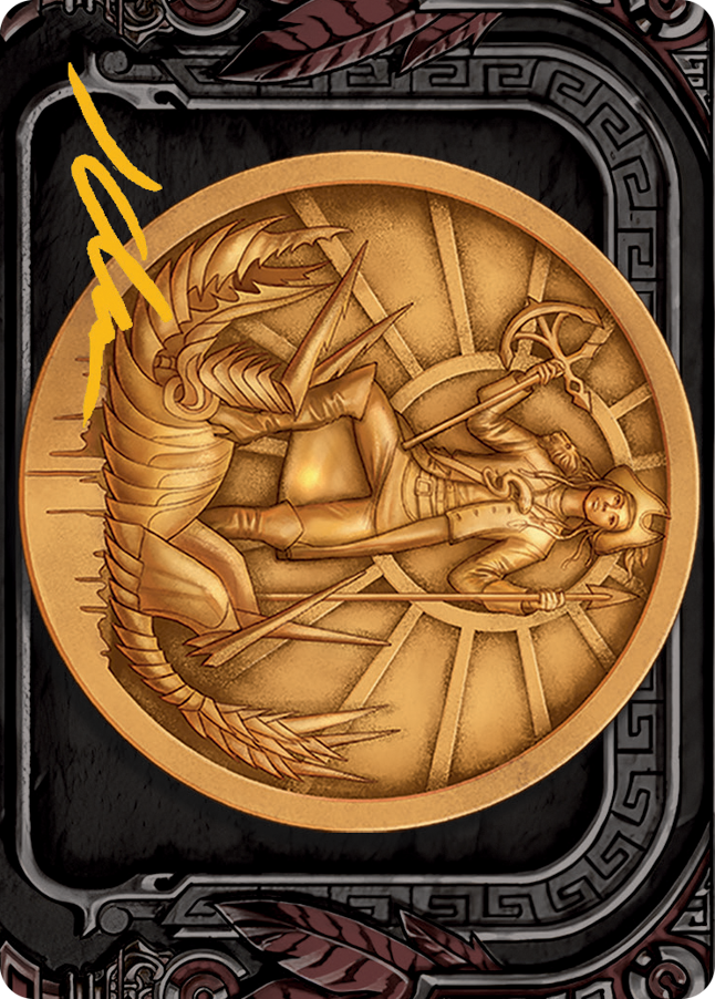 Captain Lannery Storm Art Card (Gold-Stamped Signature) [March of the Machine Art Series] | Gamers Paradise