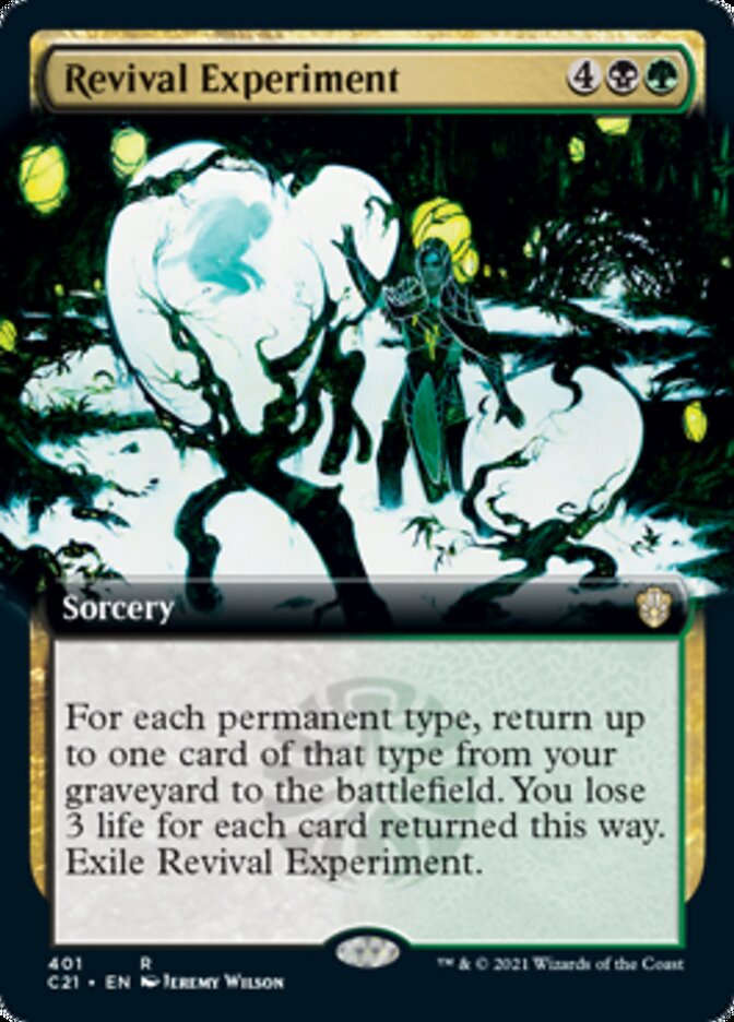 Revival Experiment (Extended Art) [Commander 2021] | Gamers Paradise