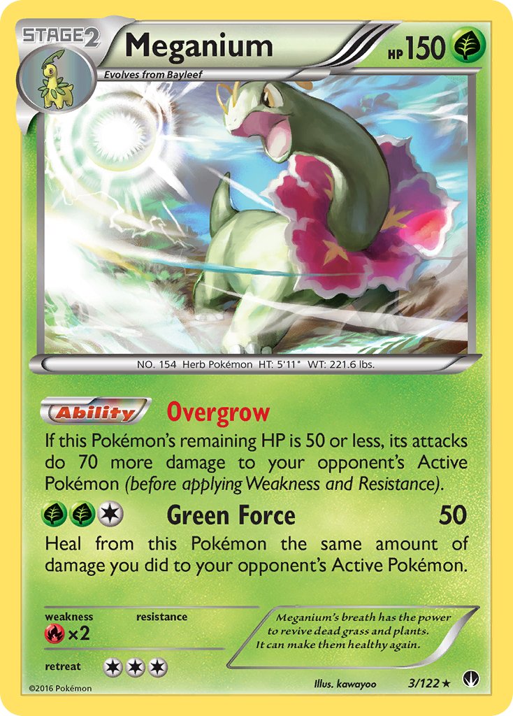 Meganium (3/122) [XY: BREAKpoint] | Gamers Paradise