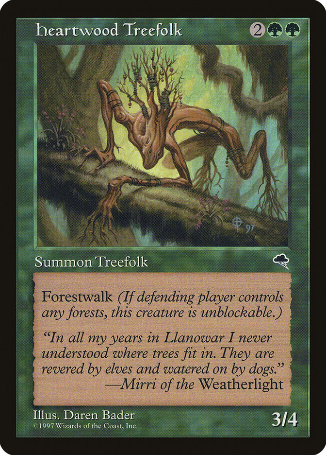 Heartwood Treefolk [Tempest] | Gamers Paradise