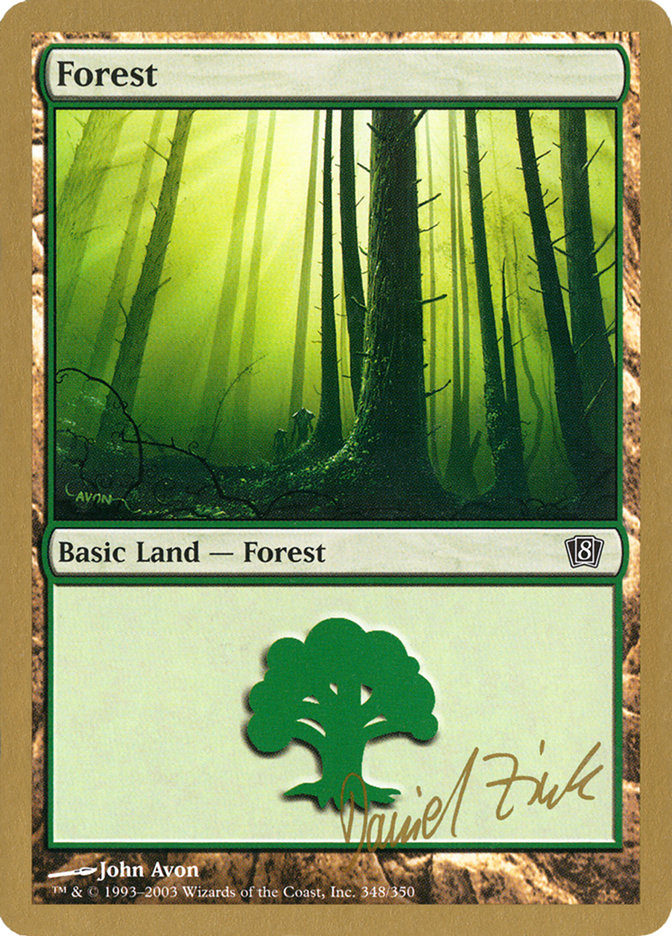 Forest (dz348) (Daniel Zink) [World Championship Decks 2003] | Gamers Paradise