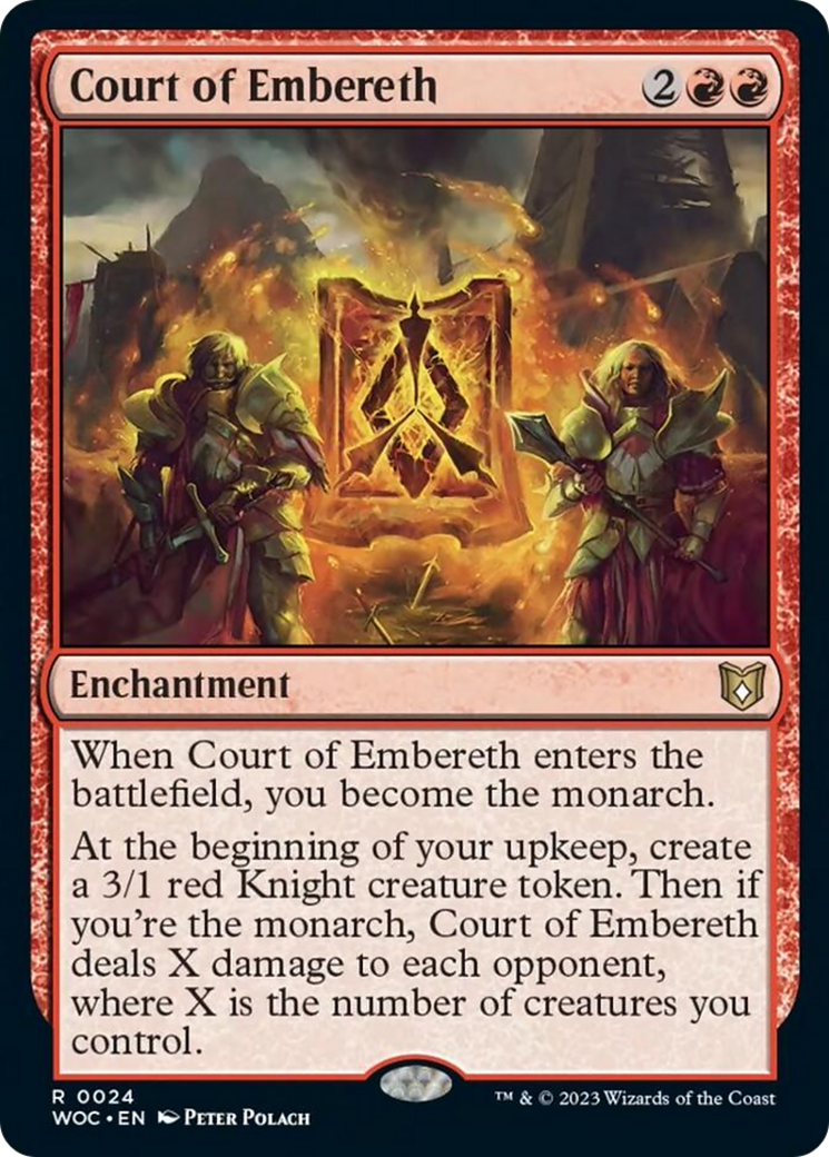 Court of Embereth [Wilds of Eldraine Commander] | Gamers Paradise