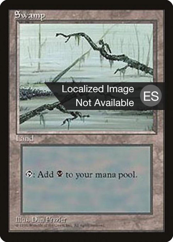 Swamp (C) [Fourth Edition (Foreign Black Border)] | Gamers Paradise