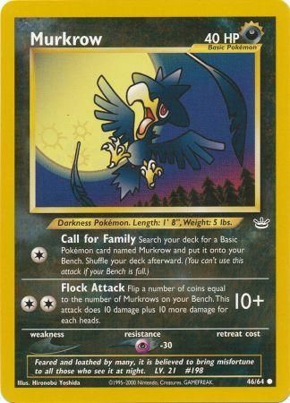 Murkrow (46/64) [Neo Revelation Unlimited] | Gamers Paradise