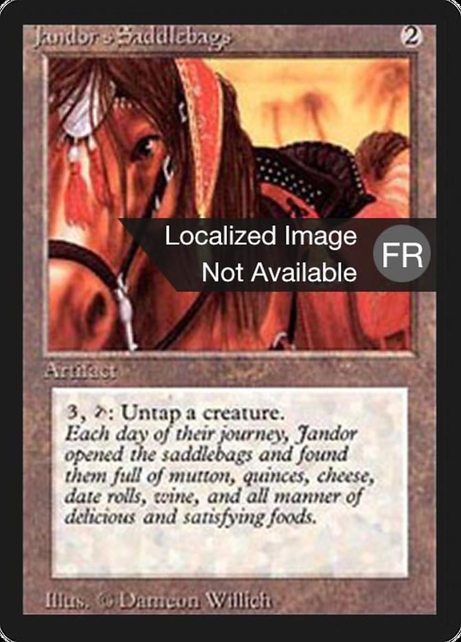 Jandor's Saddlebags [Foreign Black Border] | Gamers Paradise