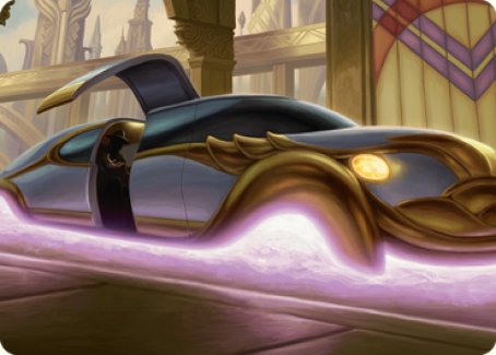 Mysterious Limousine Art Card [Streets of New Capenna Art Series] | Gamers Paradise