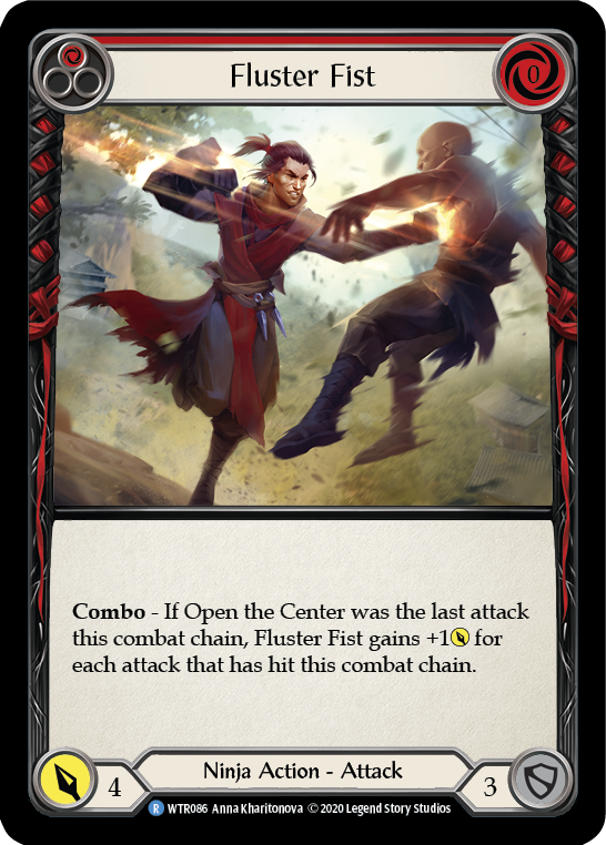 Fluster Fist (Red) [U-WTR086] (Welcome to Rathe Unlimited)  Unlimited Normal | Gamers Paradise