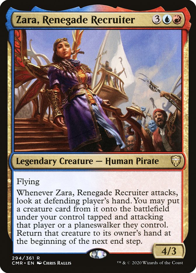 Zara, Renegade Recruiter [Commander Legends] | Gamers Paradise