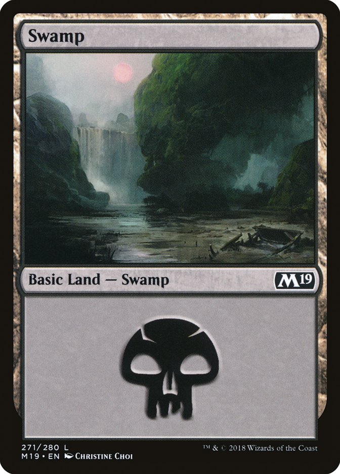 Swamp (271) [Core Set 2019] | Gamers Paradise