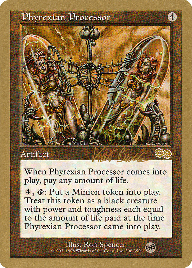 Phyrexian Processor (Kai Budde) (SB) [World Championship Decks 1999] | Gamers Paradise