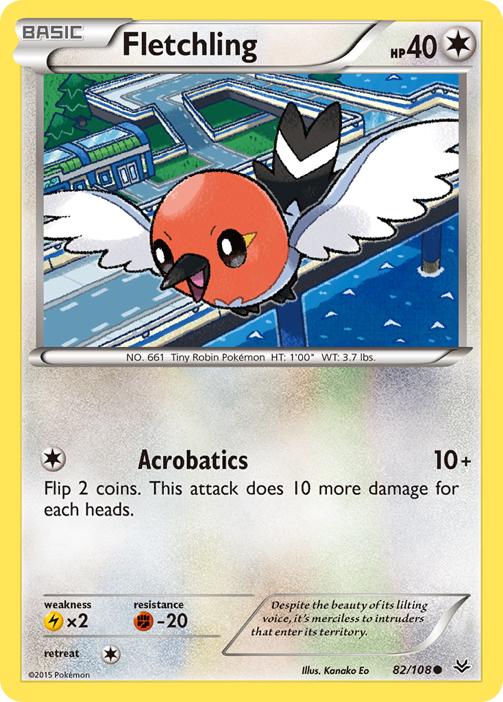 Fletchling (82/108) [XY: Roaring Skies] | Gamers Paradise