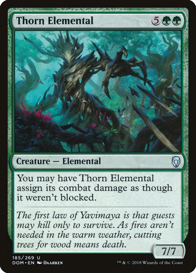 Thorn Elemental [Dominaria] | Gamers Paradise