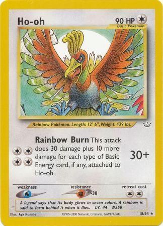 Ho-oh (18/64) [Neo Revelation Unlimited] | Gamers Paradise