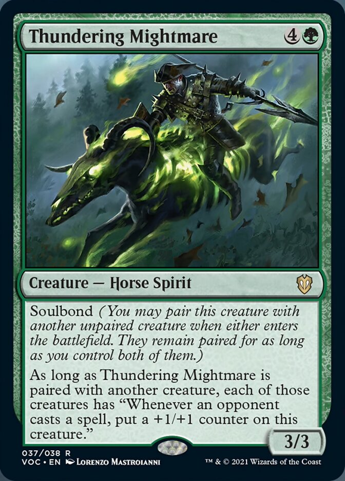 Thundering Mightmare [Innistrad: Crimson Vow Commander] | Gamers Paradise