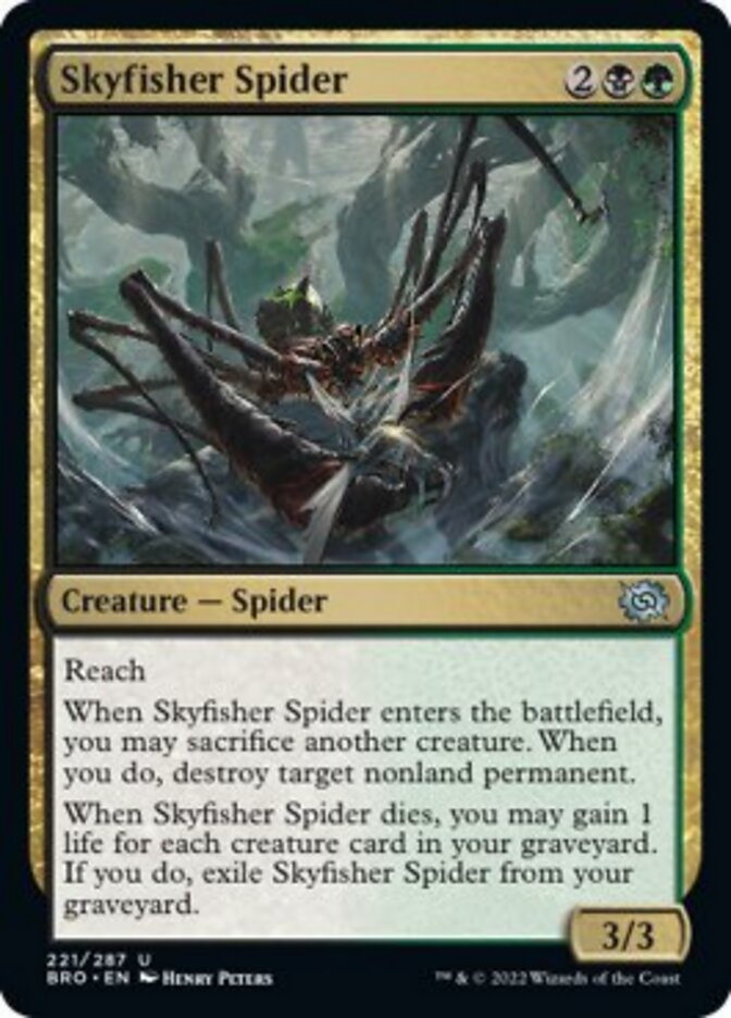 Skyfisher Spider [The Brothers' War] | Gamers Paradise