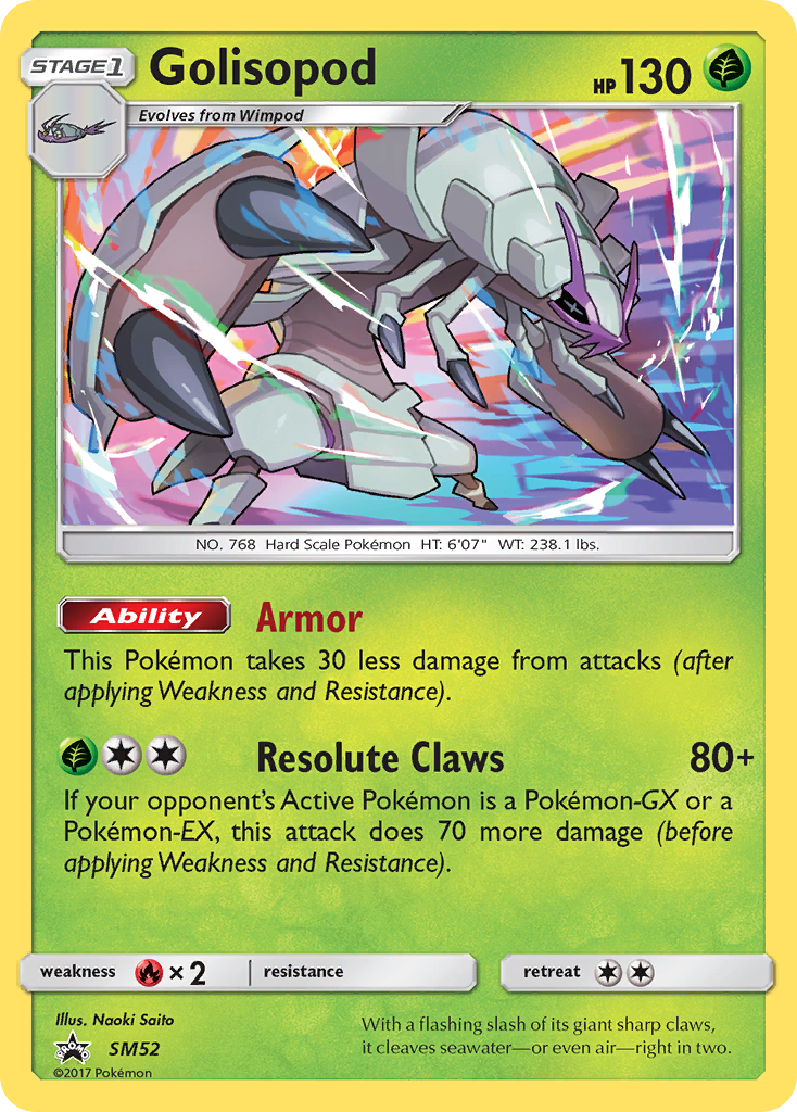 Golisopod (SM52) [Sun & Moon: Black Star Promos] | Gamers Paradise